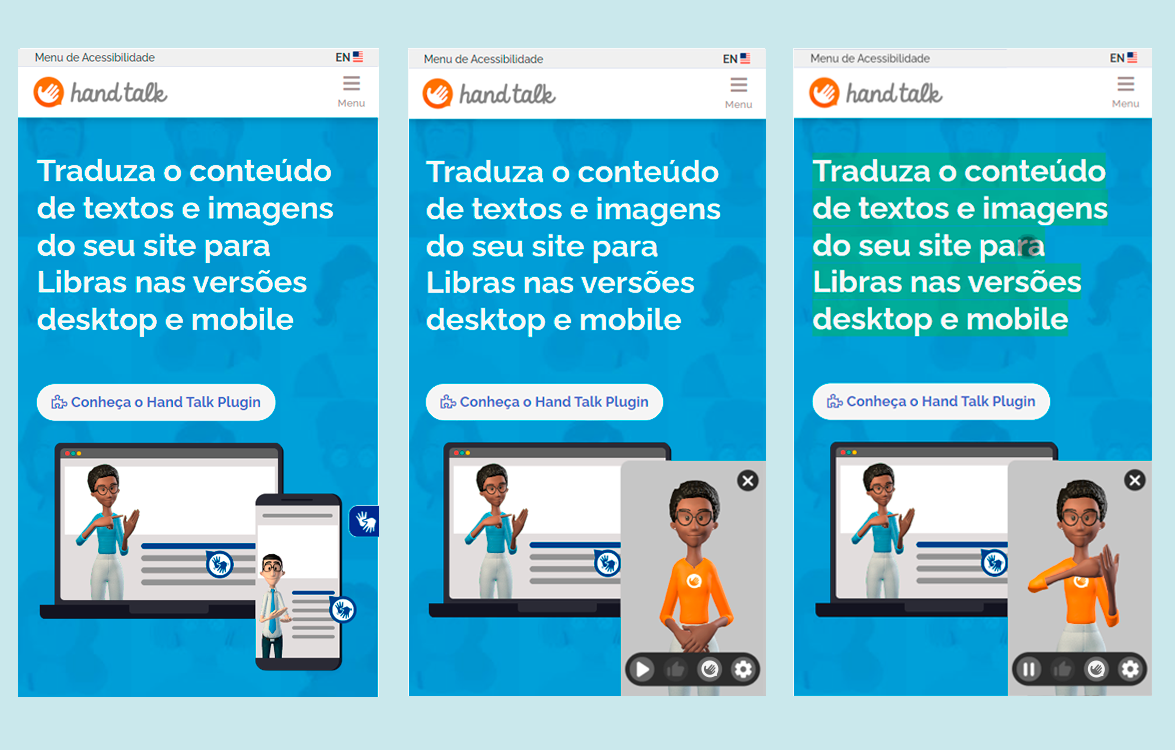 Plugin closed on mobile, then Maya waiting for a translation, ahead Maya translating.